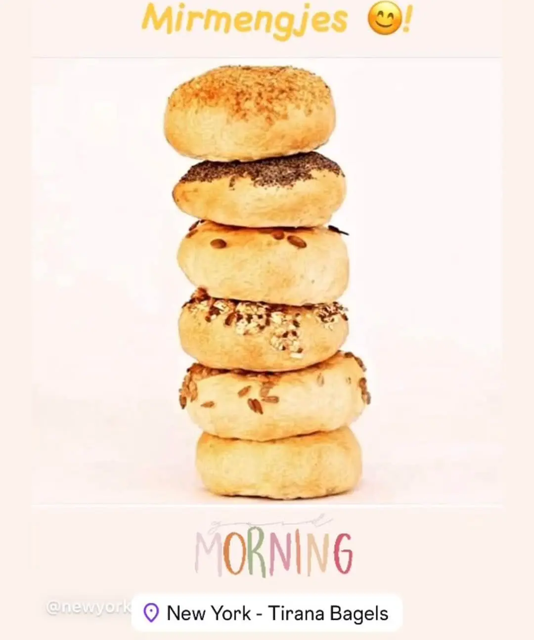 EIA Biweekly Coffee - NY-Tirana Bagels